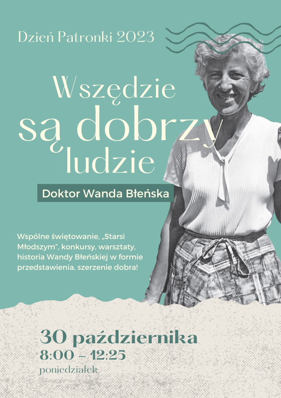 Dzień Patronki, 30 października 2023 roku