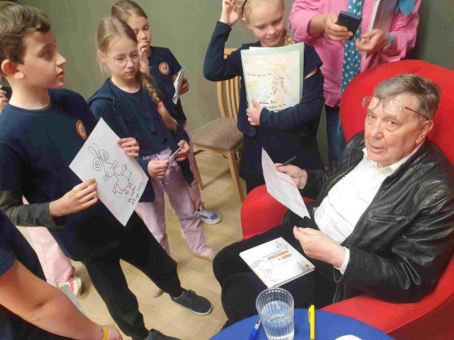 Spotkanie autorskie z Maciejem Wojtyszką, 13 maja 2024 roku